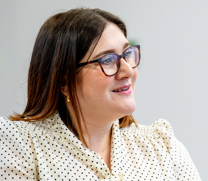 Portrait of Katy Chadwick, Team Member