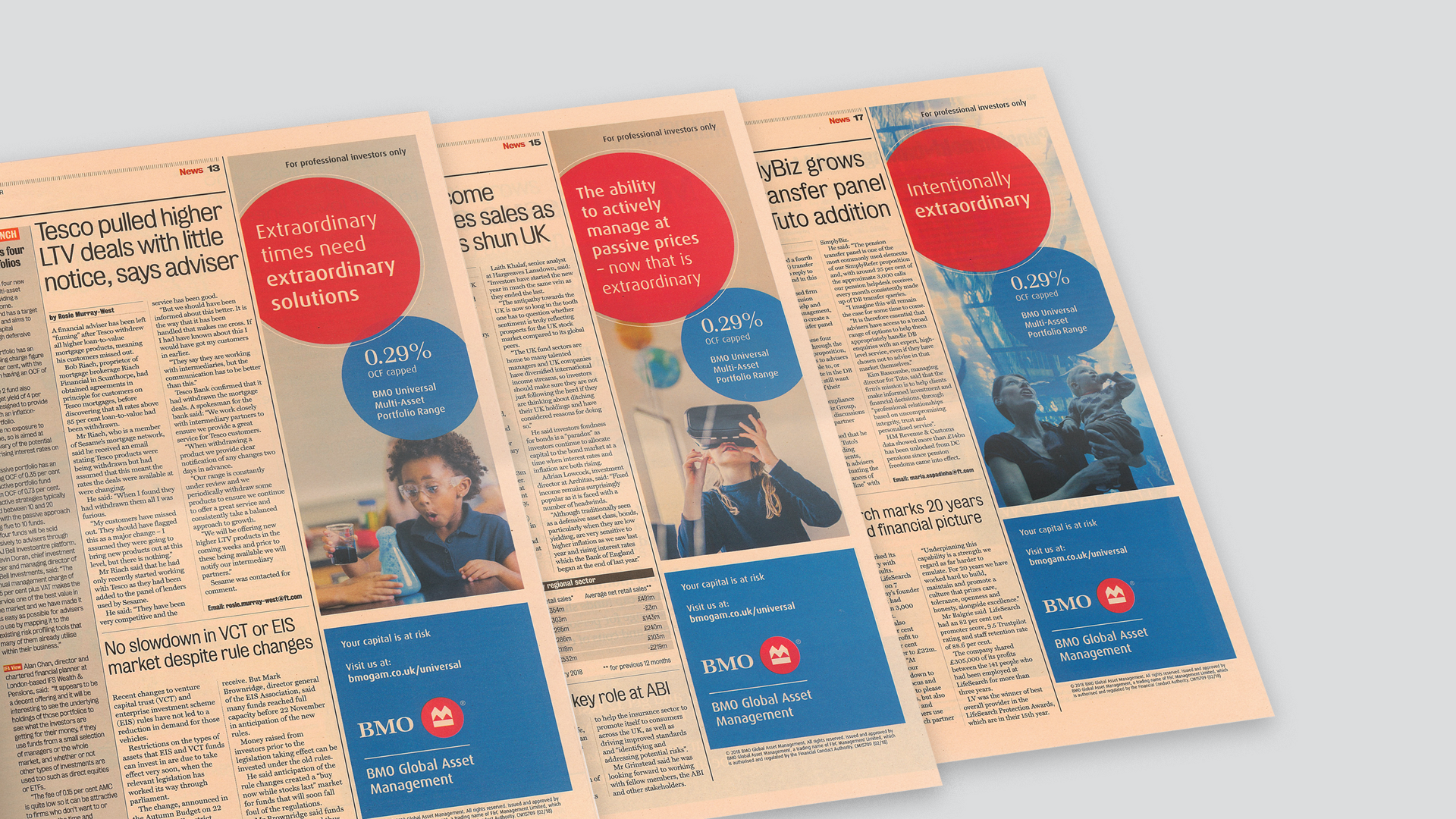 <h3 class="underline">BMO Global Asset Management</h3>
<p><span class="small">A Multi-Asset Campaign That Changed the Conversation</span></p>