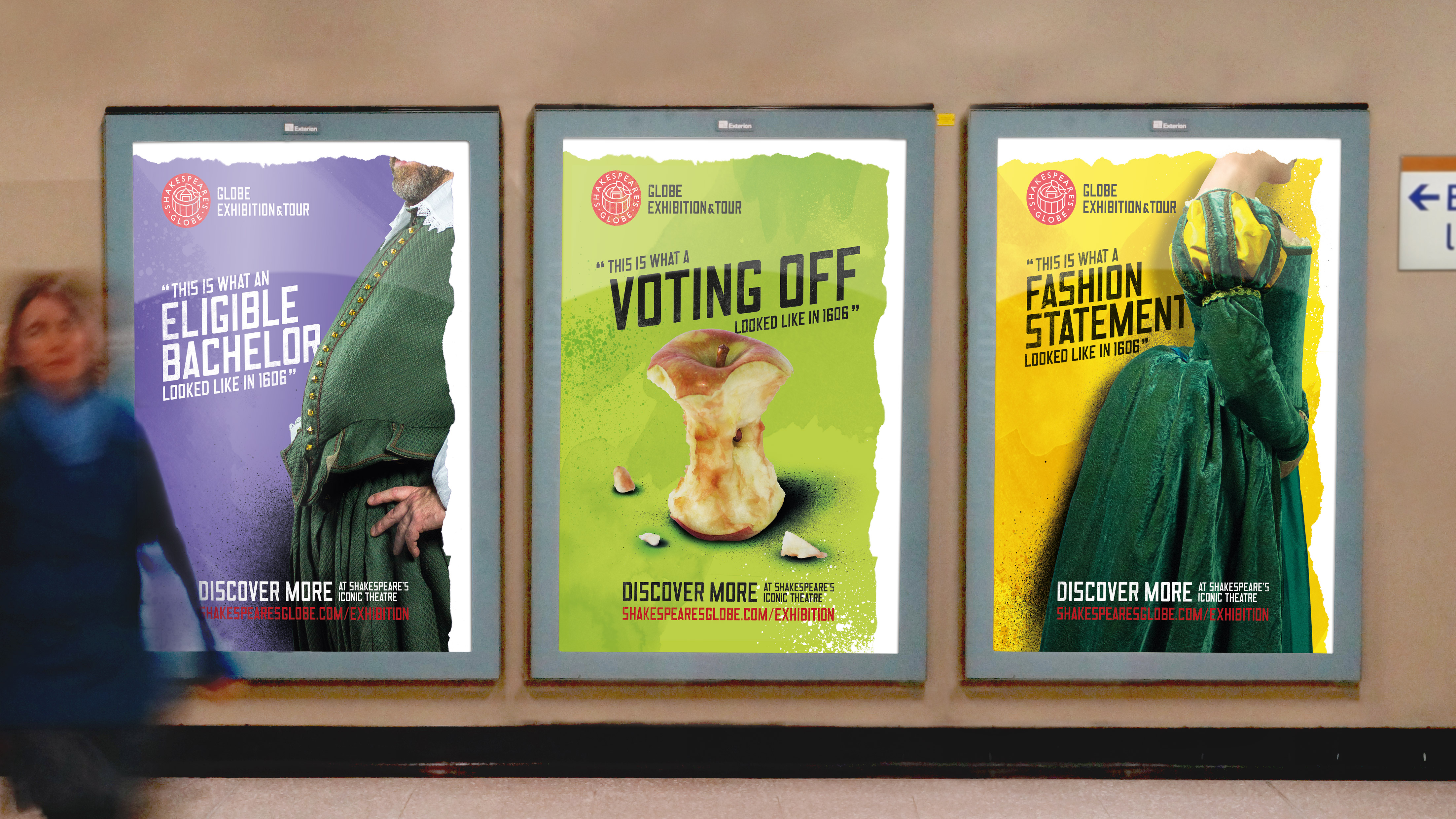 <h3 class="underline">Shakespeare's Globe</h3>
<p><span class="small">A Campaign to Bring Shakespeare’s Globe to Life for a Modern Audience</span></p>